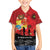 Tonga ANZAC Day Family Matching Long Sleeve Bodycon Dress and Hawaiian Shirt Ngatu Pattern We Will Remember Them