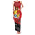 Tonga ANZAC Day Family Matching Tank Maxi Dress and Hawaiian Shirt Ngatu Pattern We Will Remember Them