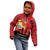 Tonga ANZAC Day Kid Hoodie Ngatu Pattern We Will Remember Them