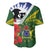 Cook Islands ANZAC Day Baseball Jersey Last Post Lest We Forget