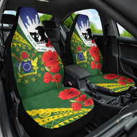Cook Islands ANZAC Day Car Seat Cover Last Post Lest We Forget