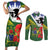 Cook Islands ANZAC Day Couples Matching Short Sleeve Bodycon Dress and Long Sleeve Button Shirt Last Post Lest We Forget