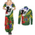 Cook Islands ANZAC Day Couples Matching Summer Maxi Dress and Long Sleeve Button Shirt Last Post Lest We Forget