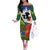 Cook Islands ANZAC Day Family Matching Off The Shoulder Long Sleeve Dress and Hawaiian Shirt Last Post Lest We Forget