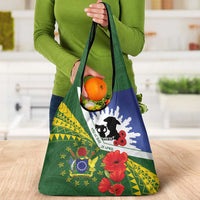 Cook Islands ANZAC Day Grocery Bag Last Post Lest We Forget LT14 - Polynesian Pride