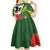 Cook Islands ANZAC Day Kid Short Sleeve Dress Last Post Lest We Forget