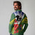 Cook Islands ANZAC Day Long Sleeve Polo Shirt Last Post Lest We Forget