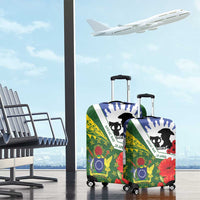 Cook Islands ANZAC Day Luggage Cover Last Post Lest We Forget