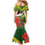 Cook Islands ANZAC Day Mermaid Dress Last Post Lest We Forget
