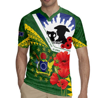 Cook Islands ANZAC Day Rugby Jersey Last Post Lest We Forget