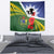 Cook Islands ANZAC Day Tapestry Last Post Lest We Forget