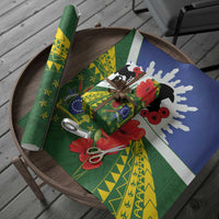 Cook Islands ANZAC Day Wrapping Paper Last Post Lest We Forget - Polynesian Pride