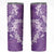 Purple Polynesia Hammerhead Shark Tattoo With Plumeria Lei Skinny Tumbler