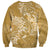 Yellow Polynesia Hammerhead Shark Tattoo With Plumeria Lei Sweatshirt