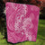 Pink Polynesia Hammerhead Shark Tattoo With Plumeria Lei Quilt