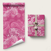 Pink Polynesia Hammerhead Shark Tattoo With Plumeria Lei Wrapping Paper - Polynesian Pride