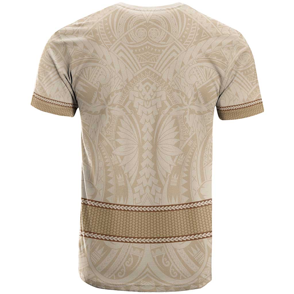 Mauri Ribaberiki Kiribati T Shirt Cowrie Shells Lei Palm Leaf Weaving