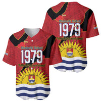 Mauri Kiribati Independence Day Baseball Jersey 1979 Proud National Frigatebird