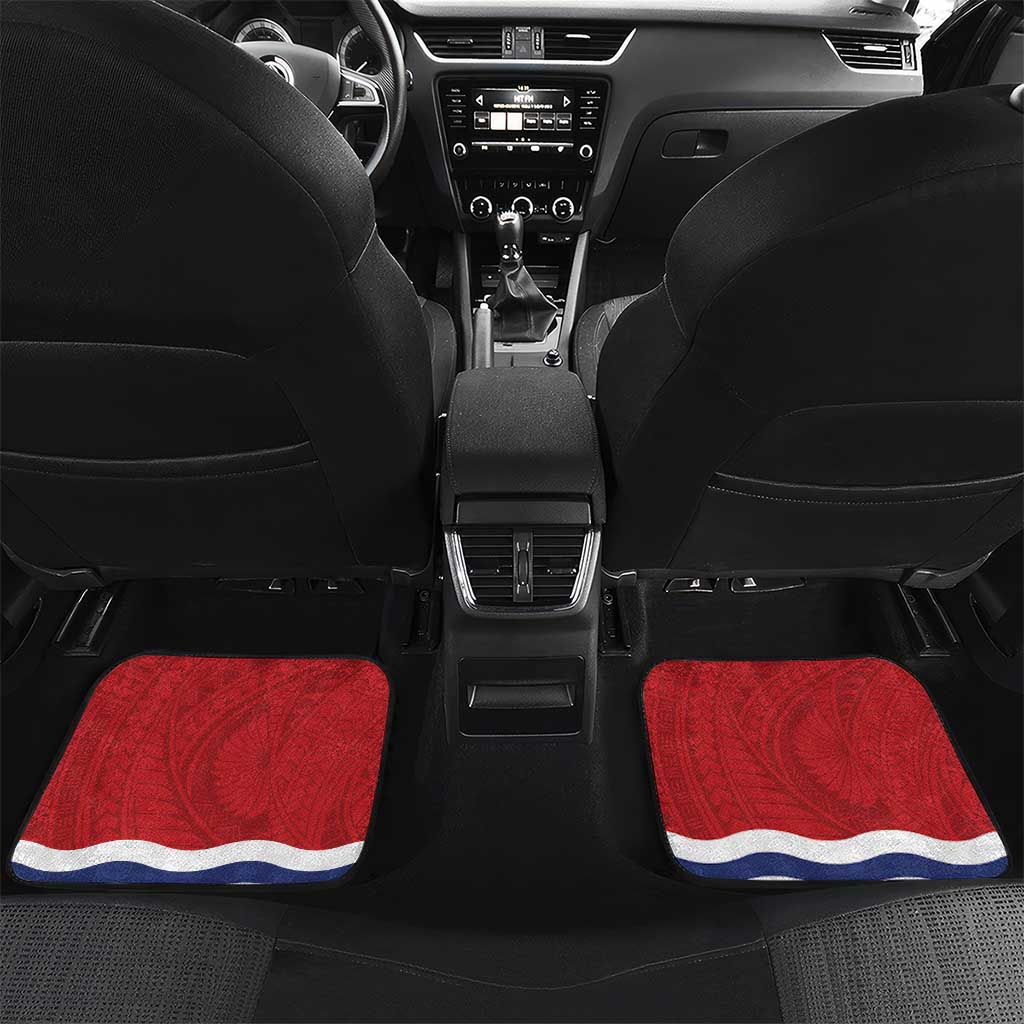 Mauri Kiribati Independence Day Car Mats 1979 Proud National Frigatebird