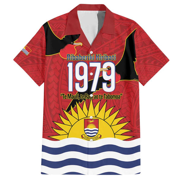 Custom Kiribati 43rd Independence Celebrations Women Casual Shirt - LT12 main image 0