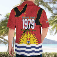 Mauri Kiribati Independence Day Hawaiian Shirt 1979 Proud National Frigatebird