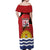 Mauri Kiribati Independence Day Off Shoulder Maxi Dress 1979 Proud National Frigatebird