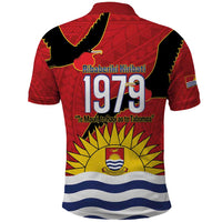 Mauri Kiribati Independence Day Polo Shirt 1979 Proud National Frigatebird