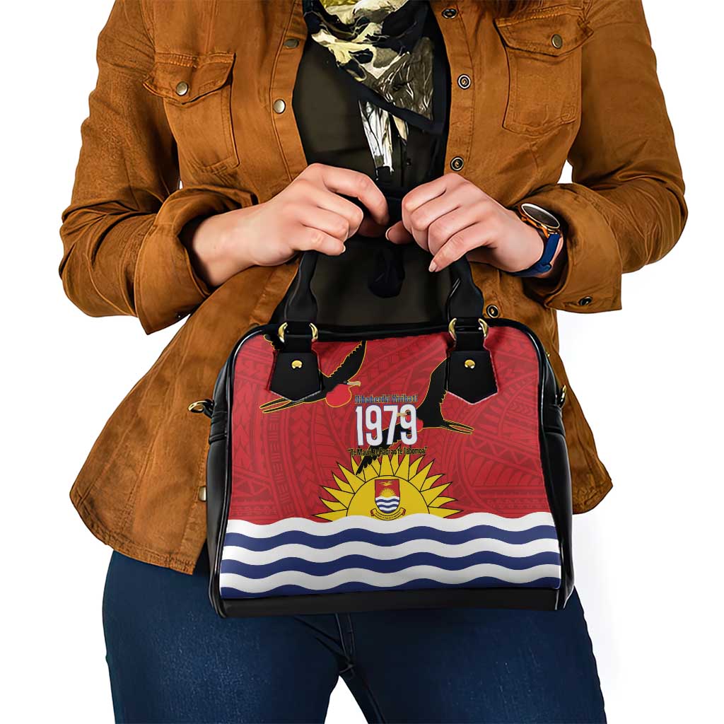 Mauri Kiribati Independence Day Shoulder Handbag 1979 Proud National Frigatebird