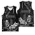 Black Hafa Adai Guam Basketball Jersey Chamorro Latte Stone Hand With Plumeria - Polynesian Pride