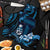 Blue Hafa Adai Guam Apron Chamorro Latte Stone Hand With Plumeria - Polynesian Pride