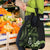 Green Hafa Adai Guam Grocery Bag Chamorro Latte Stone Hand With Plumeria