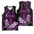 Purple Hafa Adai Guam Basketball Jersey Chamorro Latte Stone Hand With Plumeria - Polynesian Pride