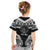Palau Constitution Day Kid T Shirt Belau Seal With Polynesian Pattern - Black