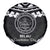 Palau Constitution Day Spare Tire Cover Belau Seal With Polynesian Pattern - Black