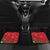 New Zealand Christmas In July Car Mats Kowhai Tui Bird With Pohutukawa - Red