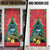 New Zealand Christmas In July Door Cover Kowhai Tui Bird With Pohutukawa - Red - Polynesian Pride