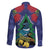 New Zealand Christmas In July Family Matching Summer Maxi Dress and Hawaiian Shirt Kowhai Tui Bird With Pohutukawa - Blue