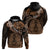 Polynesian Pride Virgo Zodiac Hoodie Astrological Sign Tribal Plumeria Brown Galaxy LT14 - Polynesian Pride