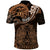 Polynesian Pride Virgo Zodiac Polo Shirt Astrological Sign Tribal Plumeria Brown Galaxy LT14 - Polynesian Pride