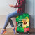 Custom Vanuatu Cricket Luggage Cover 2024 Tropical Flowers Version