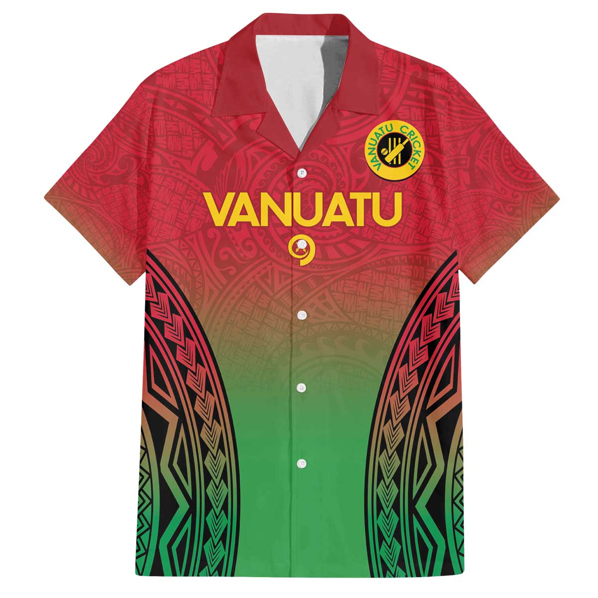 Custom Vanuatu Cricket Family Matching Off The Shoulder Long Sleeve Dress and Hawaiian Shirt 2024 Polynesian Pattern Sporty Style