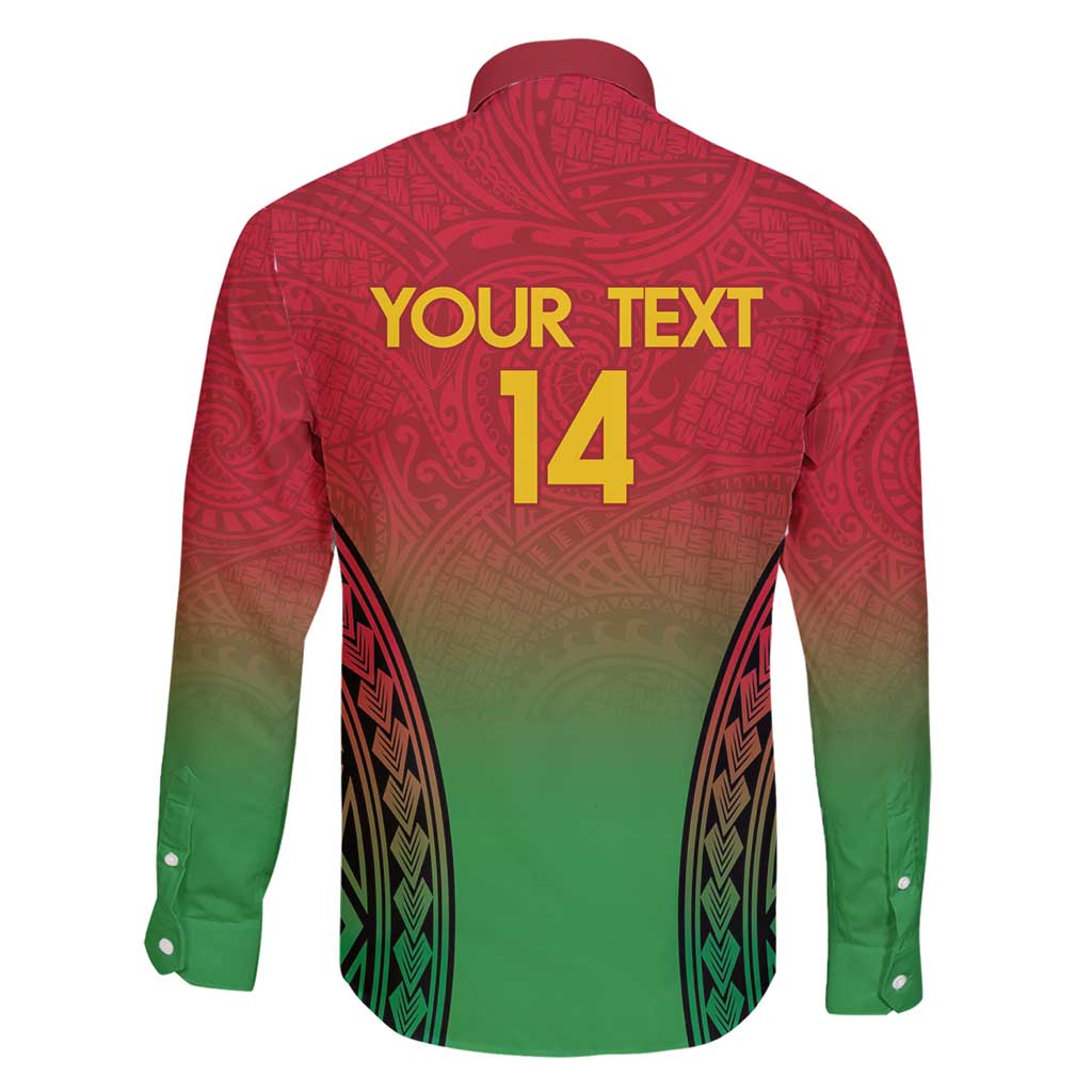 Custom Vanuatu Cricket Family Matching Short Sleeve Bodycon Dress and Hawaiian Shirt 2024 Polynesian Pattern Sporty Style