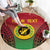 Custom Vanuatu Cricket Round Carpet 2024 Polynesian Pattern Sporty Style