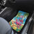 Flamingo Aloha Hawaii Car Mats It's 5 O’Clock Somewhere Tropical Vibes - Polynesian Pride
