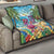 Flamingo Aloha Hawaii Quilt It's 5 O’Clock Somewhere Tropical Vibes - Polynesian Pride