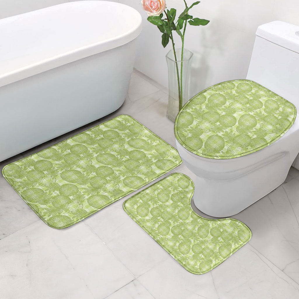 Omaomao Hawaii Breadfruit Palaka Motifs Bathroom Set