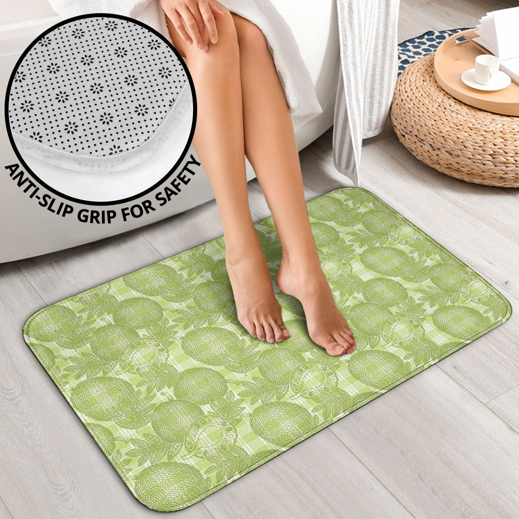Omaomao Hawaii Breadfruit Palaka Motifs Bathroom Set