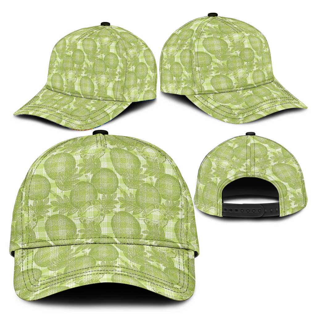 Omaomao Hawaii Breadfruit Palaka Motifs Classic Cap
