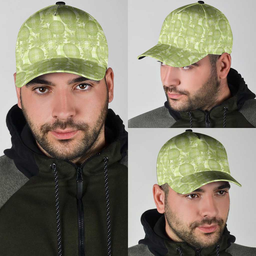 Omaomao Hawaii Breadfruit Palaka Motifs Classic Cap
