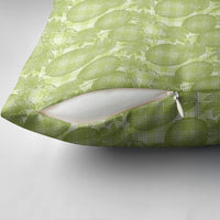 Omaomao Hawaii Breadfruit Palaka Motifs Pillow Cover